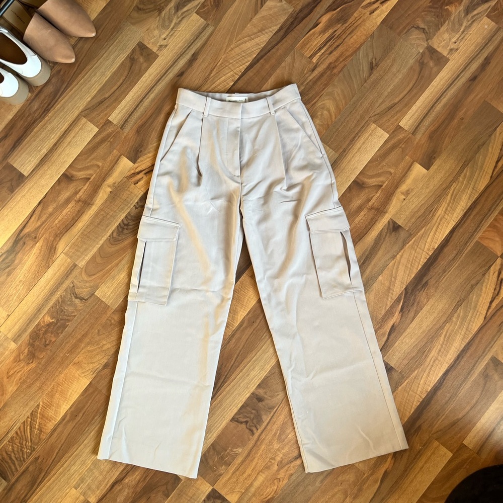Abercrombie & Fitch Light Tan Trousers